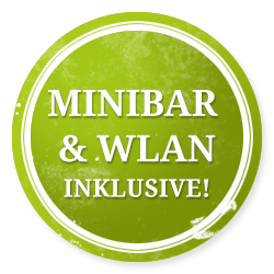 Minibar und WLAN kostenlos